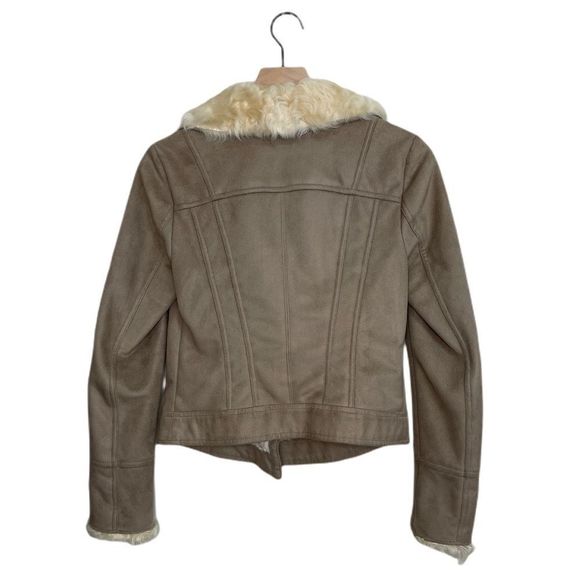 Ad Hoc 100% Wool Fleece Moto Jacket Sz XS - Picture 2 of 16